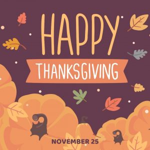 November 25 is Thanksgiving 2021!