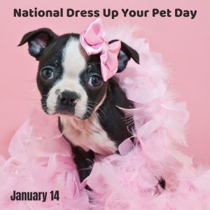 National Dress Up Your Pet Day 2022! (Jan 14)