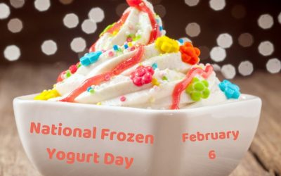 National Frozen Yogurt Day 2022!