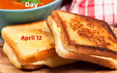 National Grilled Cheese Sandwich Day 2022! (April 12)