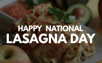 Happy National Lasagna Day 2022! (July 29)