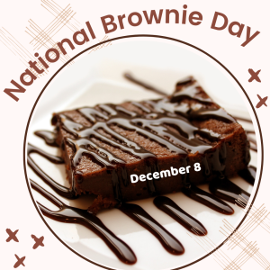 National Brownie Day 2022! (Dec. 8)