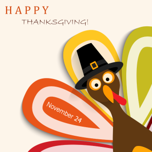 Gobble Gobble on Thanksgiving Day! (Nov. 24)