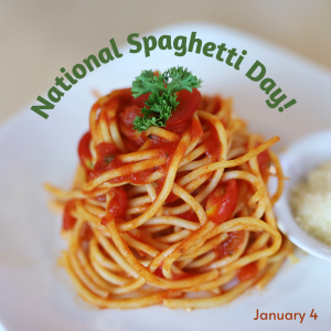 National Spaghetti Day 2023! (Jan. 4)