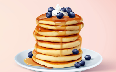 National Blueberry Pancake Day 2023! (Jan. 28)