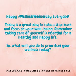 Feb. 22 is Wellness Wednesday!