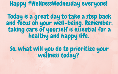 Feb. 22 is Wellness Wednesday!