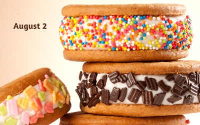 National Ice Cream Sandwich Day 2023! (Aug. 2)