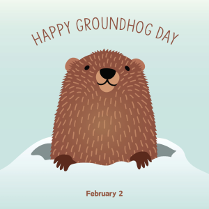 Happy Groundhog Day 2024! (Feb. 2)